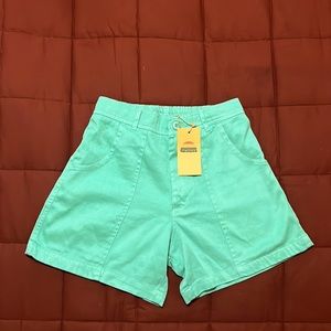 Mint Green Jungmaven Venice Shorts BNWT